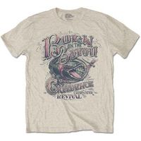 creedence clearwater revival tops y camisetas born on the bayou para mujer