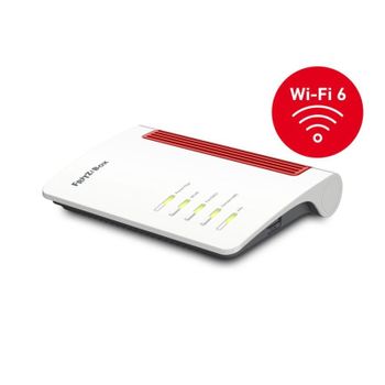 Router Fritz FRITZ!Box 5530 Fiber WiFi 6 3Gbps Doble Banda GPON SFP
