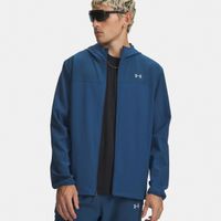 under armour velociti pro storm chaqueta para correr hombres - azul plateado