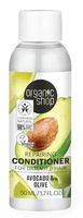 organic shop acondicionador reparador cabello danado aguacate y oliva 50 ml