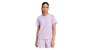 Camiseta de manga corta adidas performance own the run rosa  mujer