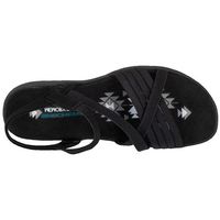 skechers sandalias sandales reggae slim - summer heat mousse a memoire para mujer