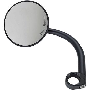 Extremo de barra de espejo retrovisor Biltwell Redondo 22mm largo negro
