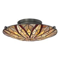semiplafon de techo victory 2 luces