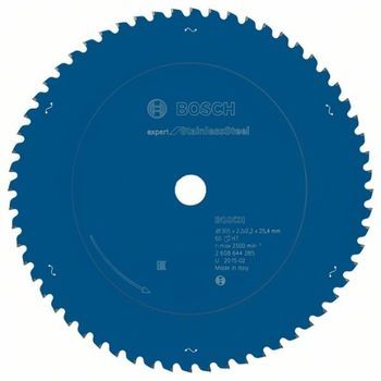 Bosch 2608644285 - Disco De Sierra Circular Csb Expert Stainlesssteel: 305x25.4x60d