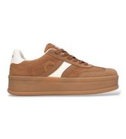 refresh para mujer 17623404-camel zapatillas 176234 marron 37 beige 3 a 5cm cordones casual