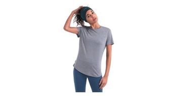 Camiseta gris icebreaker  p   strong 125 cool lite s  strong   p phere 3 para mujer
