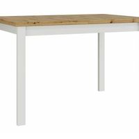 mesa victorville 125 alargamiento aglomerado laminado madera 78x80x120cm