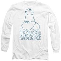 sesame street camiseta manga larga tough cookie para mujer