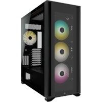 icue 7000x rgb caja pc usb 30 cristal templado atx full tower 4 ventiladores negro