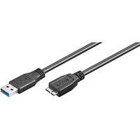 ewent cable usb 30 a m  micro b m 18m