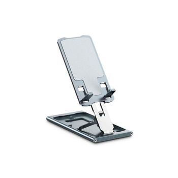 Soporte para Teléfono Móvil y Tableta Inter-Tech MTS-105 Plegable Ajustable Gris