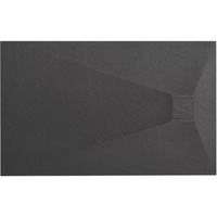 plato de ducha rea magnum black 80x100