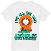 south park camiseta you assholes never para hombre