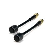 antena fpv lollipop de 58ghz 35dbi 85mm rp-sma sma lhcp para gafas fpv de drones de carreras