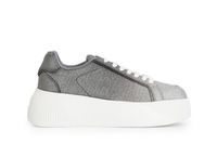 zapatillas deportivas con glitter degradado silver