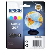 epson 267 c13t26704010 cartucho original tricolor de capacidad estandar 200 paginas
