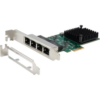 Tarjeta de Red Exsys EX-1234 Gigabit Ethernet PCI Express 1 Gbps Dual Port