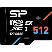 tarjeta microsdxc silicon power 512gb uhs-i u3 v30 a1 negra