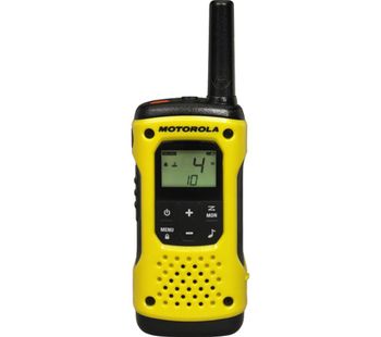 Motorola TLKR T92 H20 Walkie Talkie - Yellow & Black, Yellow