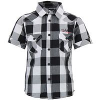 srk camisa manga corta chemise garcon eclavix para nino