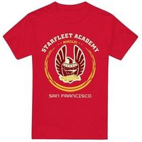 star trek camiseta academy heraldry para hombre