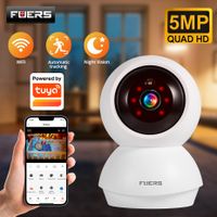 camara ip fuers para el hogar camara de vigilancia inalambrica wifi para interiores funciona con tuya smart seguimiento automatico cctv monitor de seguridad para bebes