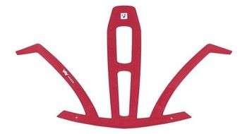 Almohadilla para casco bontrager specter wavecel rojo