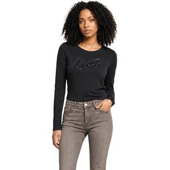 Liu Jo Camiseta manga larga BASIC T-SHIRT TF6245 JS003 para mujer