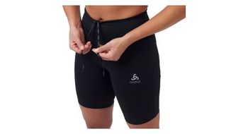 Culote corto con tirantes odlo essential para mujer negro   rosa