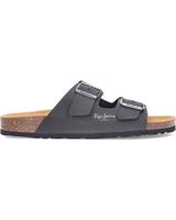 de pepe jeans sandalias double velour pms80003 black