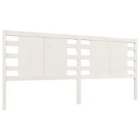 cabecero accesorio para dormir mueble dormitorio 206 x 4 x 100 cm madera de pino blanco tdl0203714