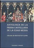 Antología de la prosa castellana de la Edad Media