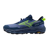 zapatillas mizuno wave mujin 11 azul verde ss26 talla 42 - eur