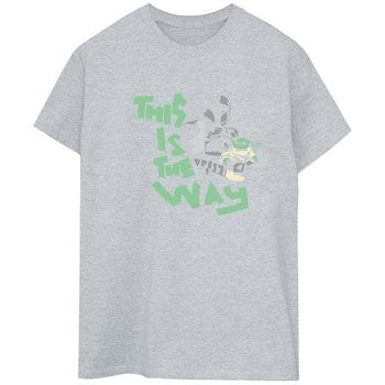 Disney Camiseta manga larga The Mandalorian This Is The Way para mujer