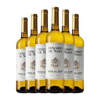 Señorío De Nava Vino Blanco Rueda 75 Cl 13% Vol. (pack De 6 Unidades)