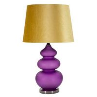 lampara de mesa de cristal cm o 40x70