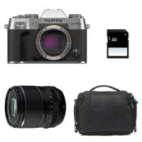camara mirrorless fujifilm x-t50 402mp 62k 23mm f14 wifi bluetooth