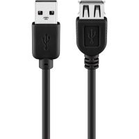 cable alargador usb goobay 3 m usb 20 negro
