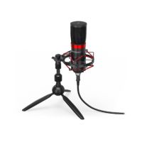 microfono endorfy solum streaming t usb con tripode y filtro antipop negro