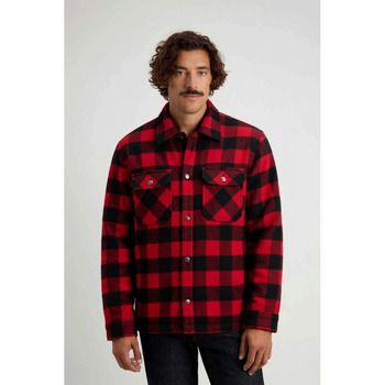 Woolrich Camisa manga larga CFWOOS2018MBUT3046-5321 RED BUFFALO para hombre