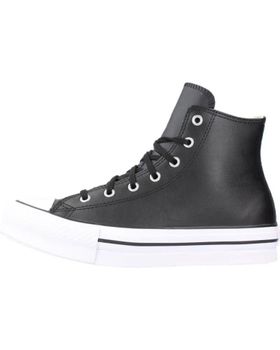 de CONVERSE ZAPATILLAS PLATAFORMA MUJER CONVERSE CTAS EVA LIFT HI LEATHER NEGRO BLACK