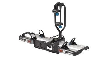Portabicicletas sobre bola de remolque xlc vc c09 azura easy led wt 2 bicicletas negro