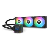 refrigeracion liquida thermaltake la360-s argb 360mm 3 ventiladores argb lcd
