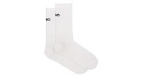 calcetines largos poc cadence road blanco