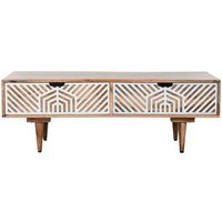 mesa centro mango 115x60x40 blanco