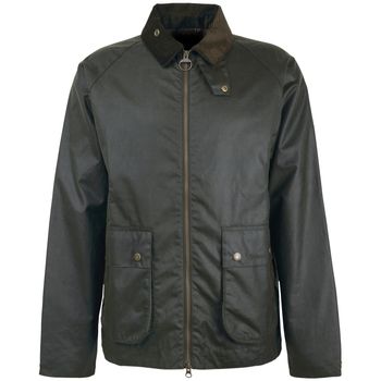 Barbour Abrigo Bedale Short Wax Jacket - Olive para hombre