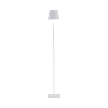 Lámpara Led Zafferano Poldina Pro L Blanca Recargable Regulable Hasta 12 H 2200/2700/3000k 3 Alturas 52/87/122 Cm