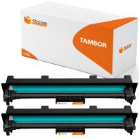 pccom essential hp cf219a19a tambor compatible negro pack 2
