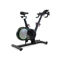 bicicleta smart bike bh fitness tourmalet alpine - volante 16 kg - 16 niveles de inclinacion
